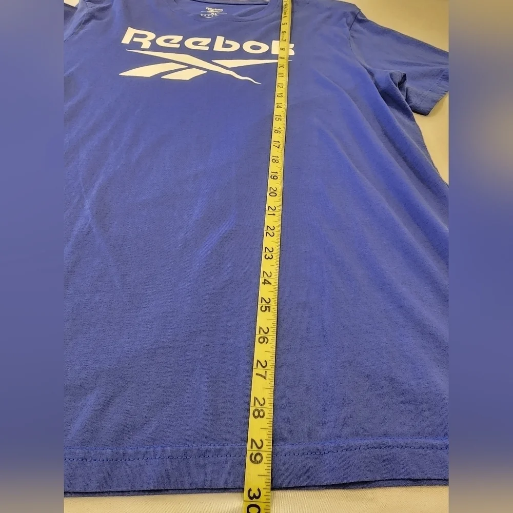 Reebok Men's Blue Graphic Loungewear Classic T-Shirt, sz XL - Picture 6 of 9